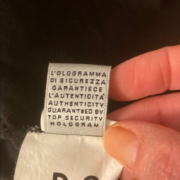 Dolce & Gabbana Stylish Black Bow-Back Top Size 40 - Picture 11 of 13